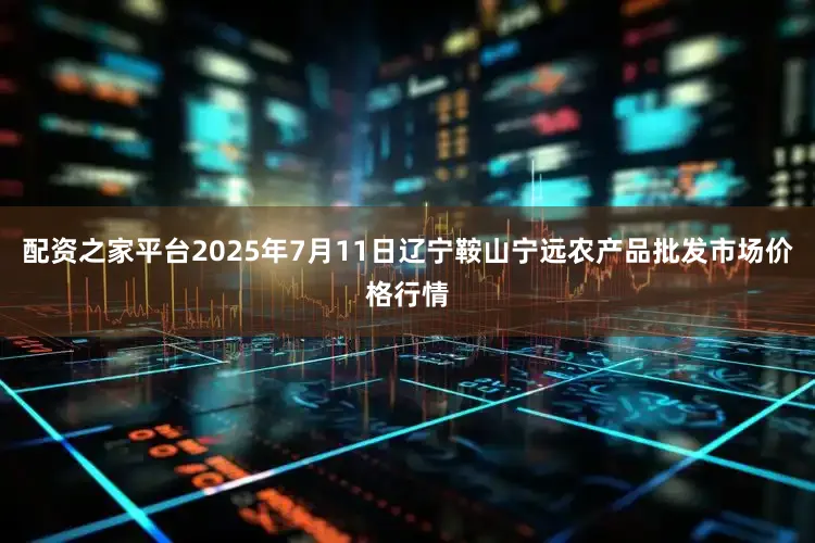 配资之家平台2025年7月11日辽宁鞍山宁远农产品批发市场价格行情