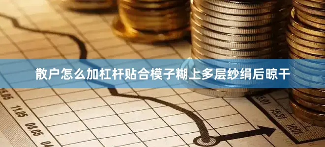 散户怎么加杠杆贴合模子糊上多层纱绢后晾干